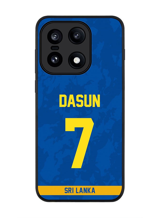 For OnePlus 15 Case,Slim fit Camera Protection, Shockproof Thin Phone cover - Sri lanka Dasun Shanaka, Jersey No 7